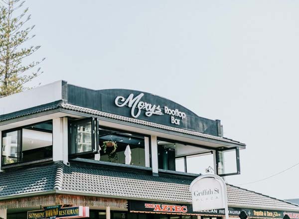 Bar en la azotea Moxy's Rooftop Bar en Gold Coast