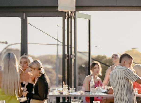 Rooftop bar Rubi Red Kitchen & Bar in Gold Coast
