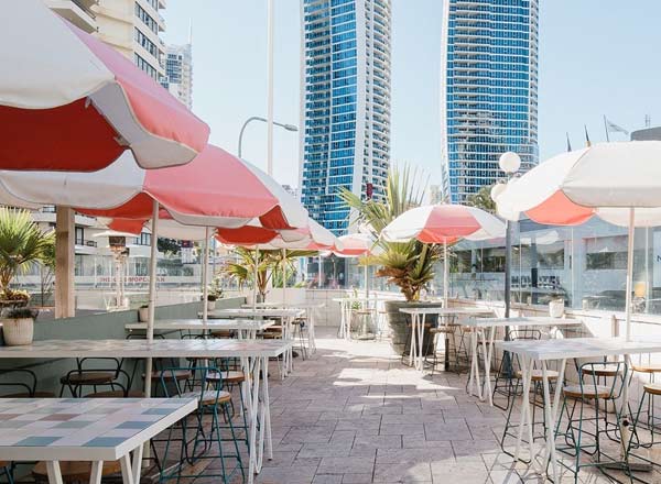 Bar en la azotea The Island Rooftop en Gold Coast