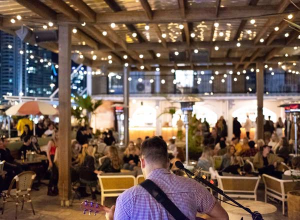 Bar en la azotea The Island Rooftop en Gold Coast