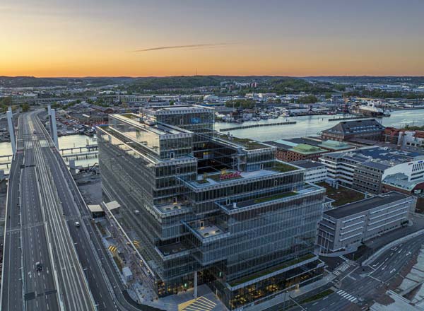 Rooftop bar Above at Scandic Göteborg Central in Gothenburg