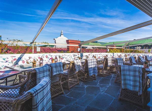 Rooftop bar Atelier at Hotel Pigalle in Gothenburg