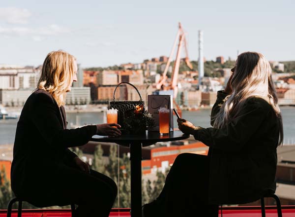 Rooftop bar Rooftop Bar at Clarion Hotel The Pier in Gothenburg