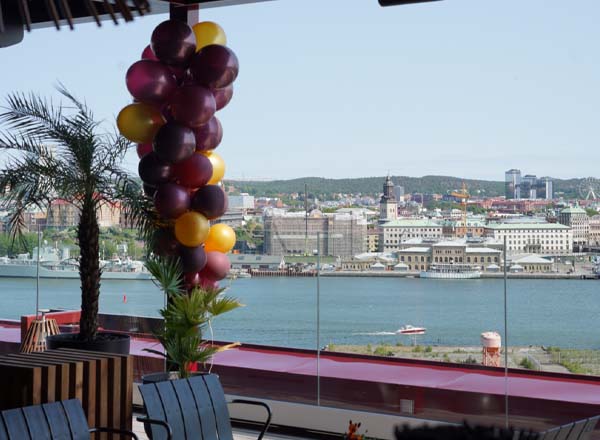 Rooftop bar Rooftop Bar at Clarion Hotel The Pier in Gothenburg