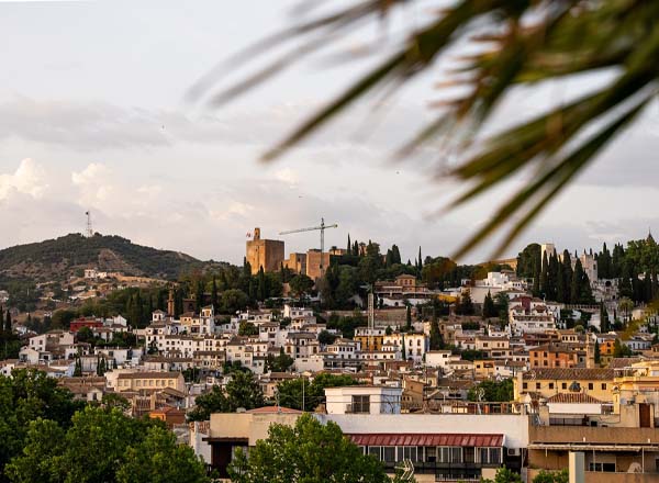 Rooftop bar B-Heaven at Barceló Carmen in Granada