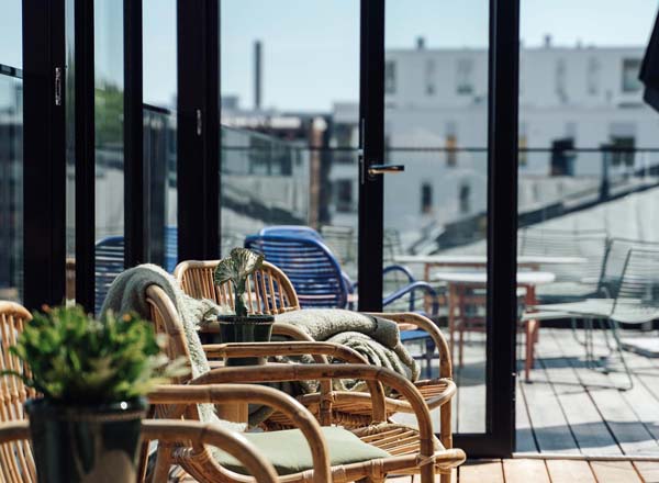 Rooftop bar Alexis Rooftop Terrace in Helsinki