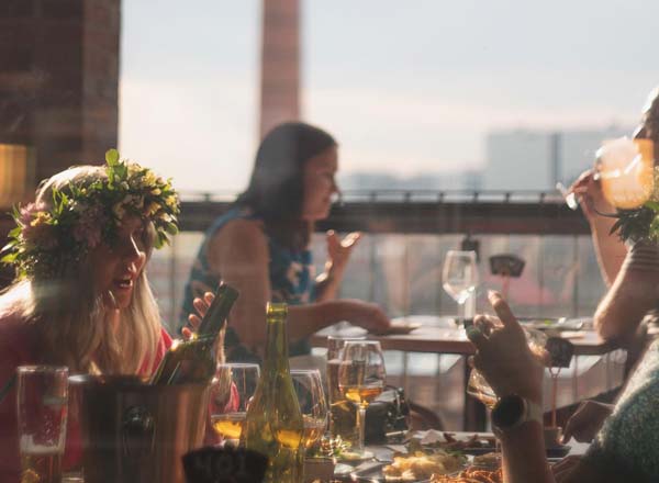 Rooftop bar Loi Loi Rooftop in Helsinki