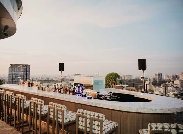 Rooftop bar AIR Saigon in Ho Chi Minh