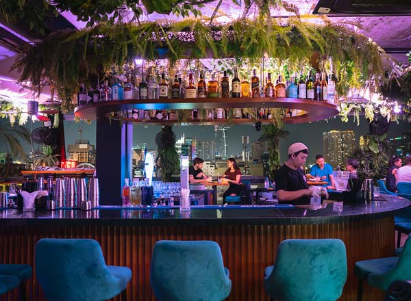 Rooftop bar Cocoon Rooftop in Ho Chi Minh