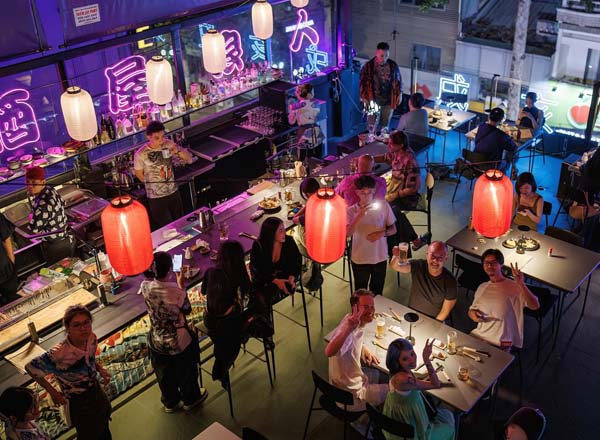 Rooftop bar RONIN in Ho Chi Minh
