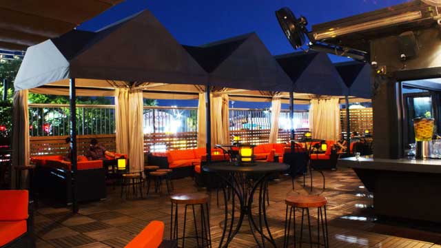 Rooftop bar Rosemont Houston in Houston