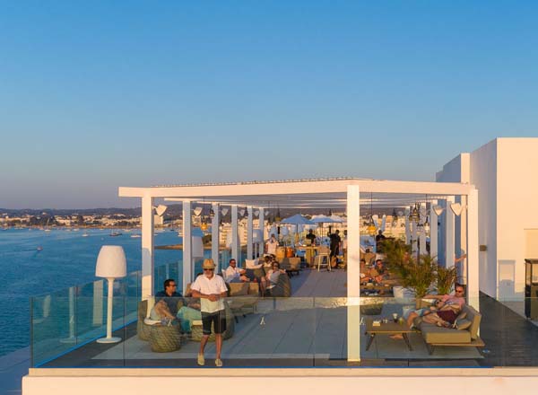 Rooftop bar Belvue Rooftop Bar Ibiza in Ibiza