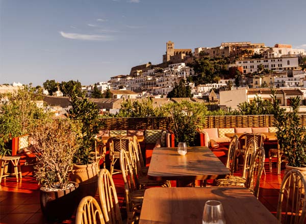Rooftop bar Montesol Experimental Rooftop Bar in Ibiza