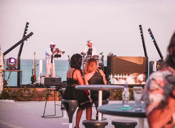 Rooftop bar The Ninth in Ibiza