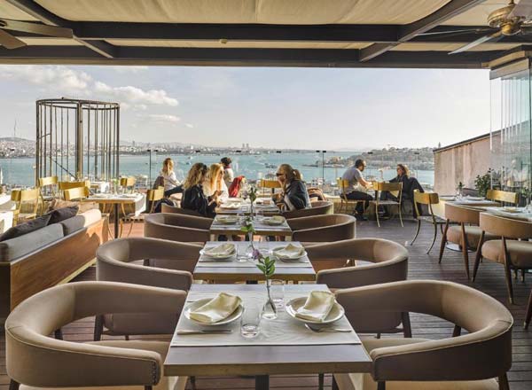 Restaurant 24 at Georges Hotel Galata - Rooftop bar in Istanbul | The  Rooftop Guide