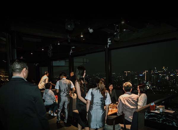 Rooftop bar Cloud Lounge Jakarta in Jakarta