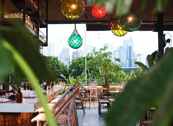 Lucy in The Sky SCBD  Rooftop bar in Jakarta  The Rooftop Guide