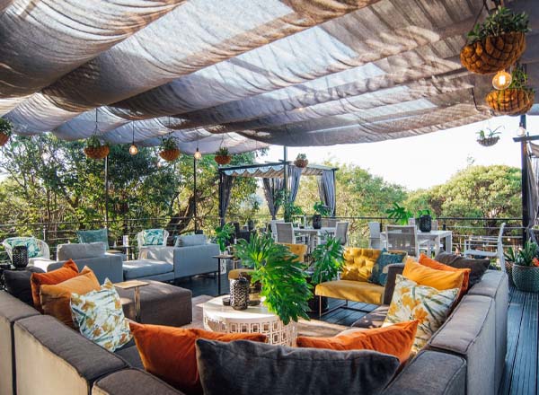 Rooftop bar E|Bar at Thaba Eco Hotel in Johannesburg