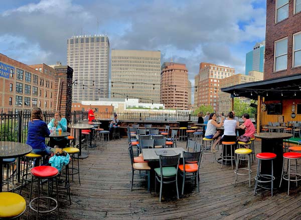 Rooftop bar John’s Big Deck in Kansas City