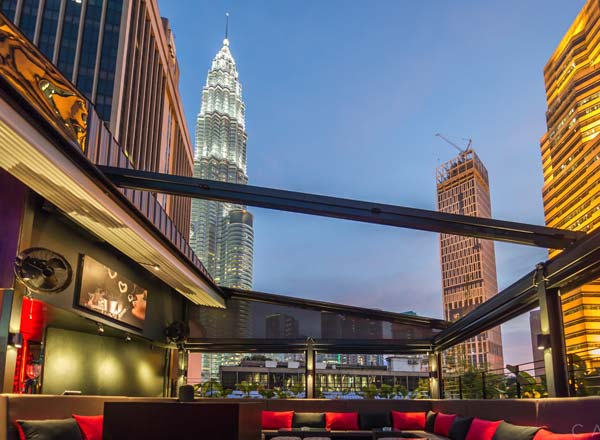 Rooftop bar Canopy Rooftop Bar & Lounge in Kuala Lumpur