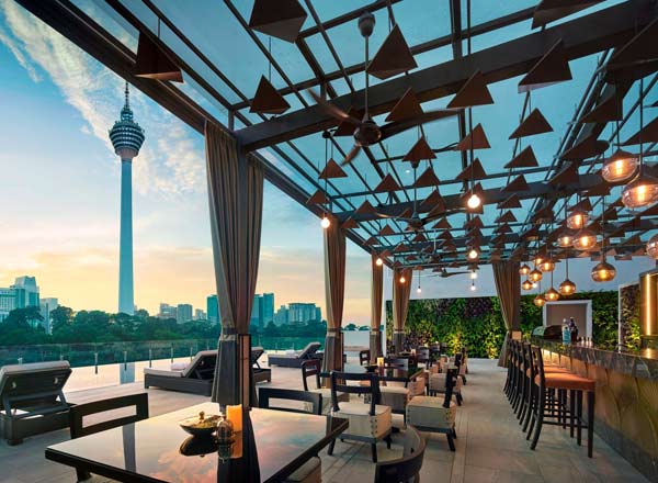 Rooftop bar Man Tao Rooftop Bar in Kuala Lumpur