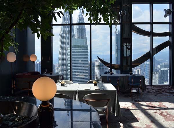 Rooftop bar Sky 51 in Kuala Lumpur