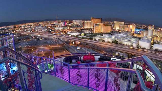 Rooftop bar VooDoo Lounge in Las Vegas
