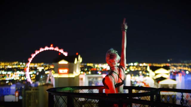 Rooftop bar VooDoo Lounge in Las Vegas