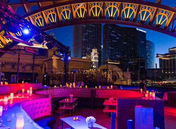 Bar en la azotea Chateau Nightclub and Rooftop en Las Vegas