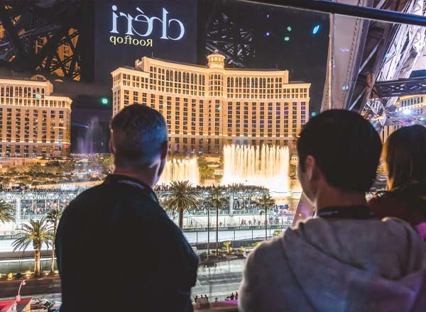 Rooftop bar Chéri Rooftop in Las Vegas