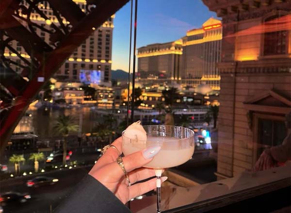 Rooftop bar Chéri Rooftop in Las Vegas