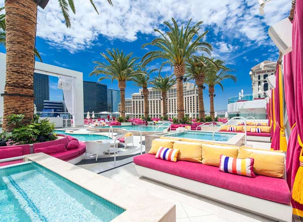 Chéri rooftop lounge opening at Paris Las Vegas on the Strip