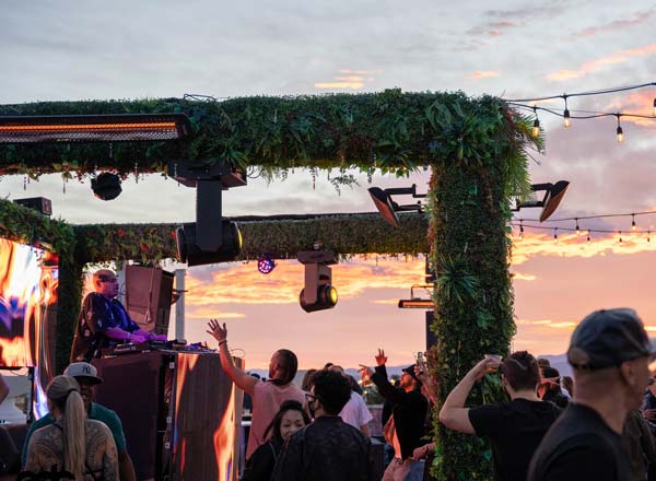 Rooftop bar Terrace Afterhours in Las Vegas