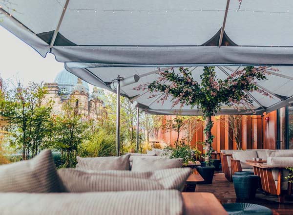 Rooftop bar Issho Rooftop Restaurant & Bar in Leeds
