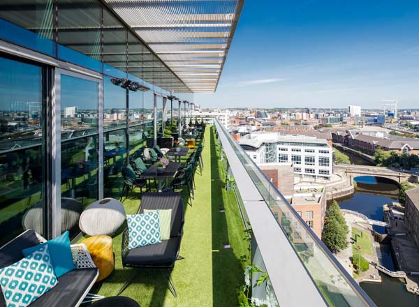 Rooftop bar Sky Lounge Leeds in Leeds