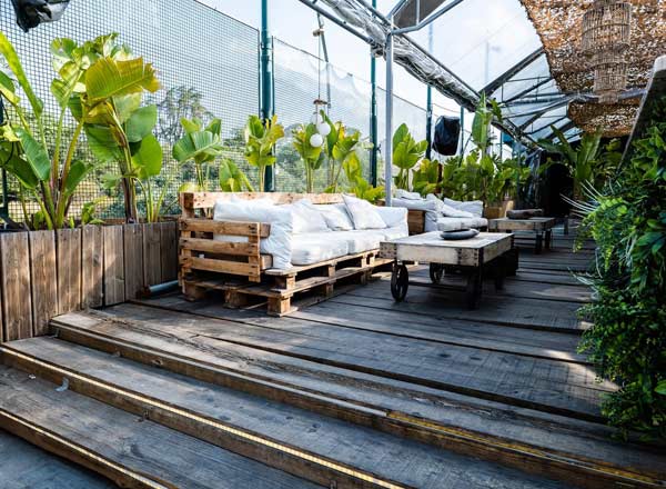 Rooftop bar Ferroviário in Lisbon