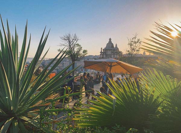 Rooftop bar Park in Lisbon