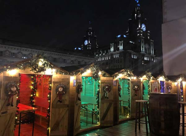 Rooftop bar Liberté in Liverpool