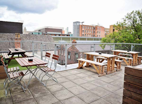 Rooftop bar Roxy Ballroom (Hanover Street) in Liverpool