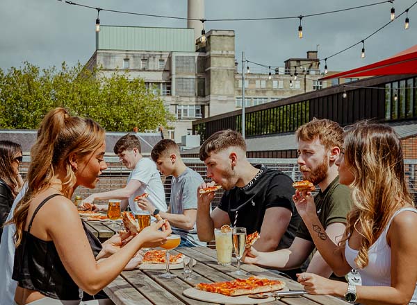 Rooftop bar Roxy Ballroom (Hanover Street) in Liverpool