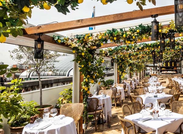 Rooftop bar Alto at Selfridge Roof Terrace in London