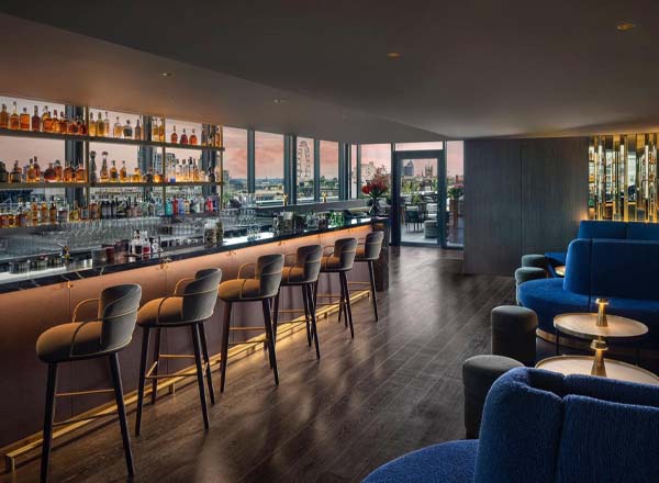 Rooftop bar The AMANO Rooftop in London