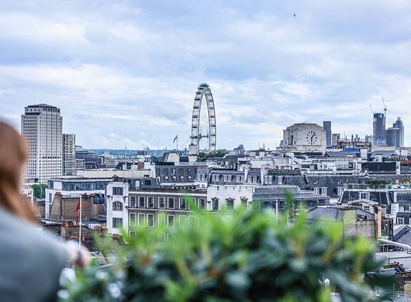 Rooftop bar The AMANO Rooftop in London