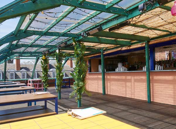 Rooftop bar Bar Elba in London