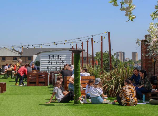 Dalston Roof Park Rooftop Bar In London The Guide - 5th Floor The Roof Gardens Kensington High Street London W8 5sa