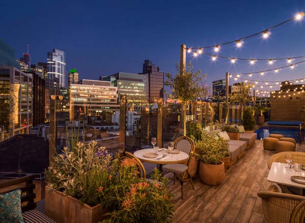 Rooftop bar Marlin's On The Roof in London