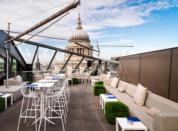 Rooftop bar Madison in London