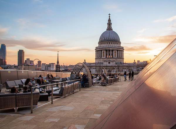 Rooftop bar Madison in London