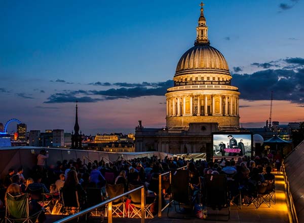 Roof top bar st pauls deals
