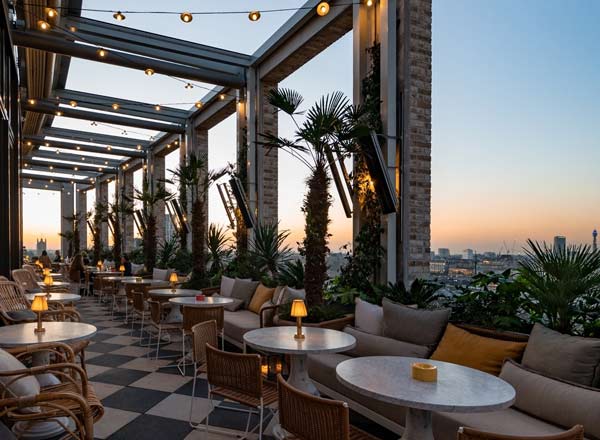 Seabird - Rooftop bar in London | The Rooftop Guide